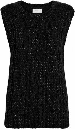 P.A.R.O.S.H. P.a.r.o.s.h., Truien & Vesten, Dames, Zwart, M, Ronde hals gebreid
