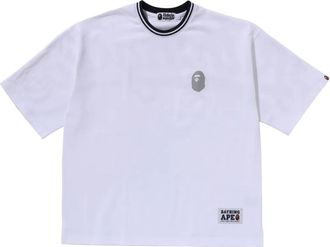 A Bathing Ape T-shirt con logo - Bianco