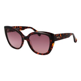 Max Mara Brown Acetate Womens Sunglasses