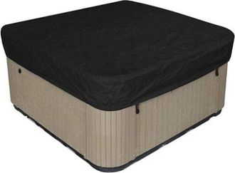 OEM Funda Para Jacuzzi/spa - Protecci&oacute;n Para Exteriores - Impermeable Y Resistente A Los Rayos Uv - 220x220x30cm - Negra