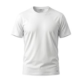 H&egrave;SKIMO Supima Cotton Gassed Mercerized T-Shirt - male - H&egrave;SKIMO - T-Shirts - White - XL - Tops