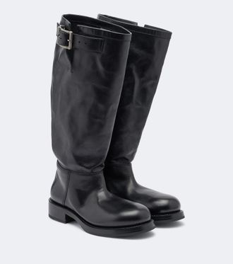 Balenciaga Botas biker de piel