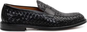 Doucal's Penny Adler Moccasin - Heren - Loafers - Zwart - 43 1/2 EU - Leer - Schoenen