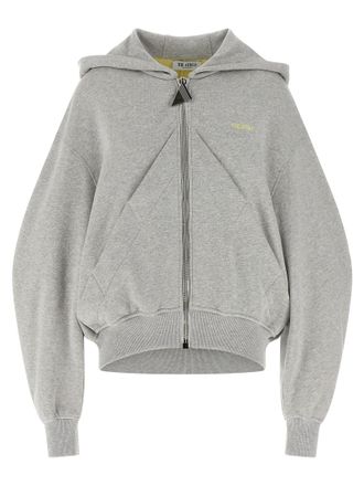 The Attico Gray Cotton Womens Sweatshirt