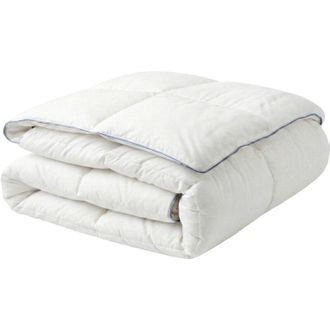 Beliani Piumino leggero e caldo in piuma doca di lusso 200 x 200 cm Bianco Krivan
