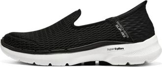 Skechers (WMNS) Skechers Go Walk 6 Shoes Black White 896236-BKW