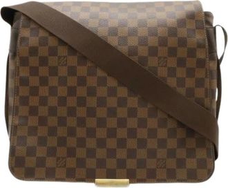 Louis Vuitton Pre-owned Cross Body Bags, male, Brown, Size: ONE SIZE Pre-owned Bastille Damier Crossbody Bag