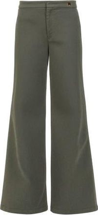 C&acirc;llas Milano Jane High waist flare pant jeans twill in Green at Nordstrom, Size 6 It