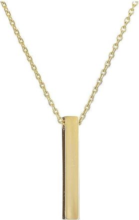 French Connection Bar Pendant Womens Necklace Womens Necklace Gold, Gold Tone