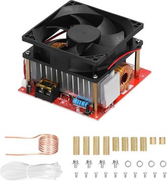 OEM M&oacute;dulo De Calentamiento Por Inducci&oacute;n Zvs De 1000 W Con Bobina Calefactora De Bajo Voltaje, Circuito De Control Flyback Y Tubo De Cobre Para Recocido 