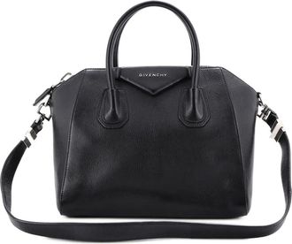 Givenchy Antigona Bag Leather Small satchel - Zwart