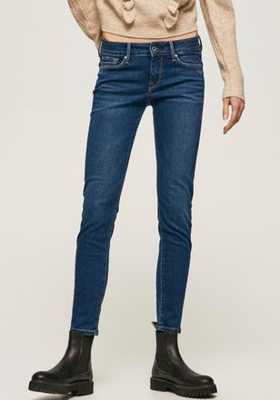 Pepe Jeans London Skinny-fit-Jeans »SOHO« im 5-Pocket-Stil mit 1-Knopf Bund und Stretch-Anteil