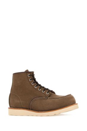 Red Wing Shoes Mens Mud Suede Ankle Boots Sandstonemohave Stivali