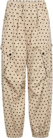 Co'Couture Broeken, Dames, Beige, M, Trainingsbroeken