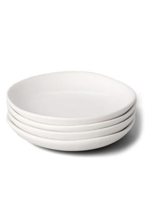 Fable Interiors The Little Set of 4 Plates in Cloud White at Nordstrom