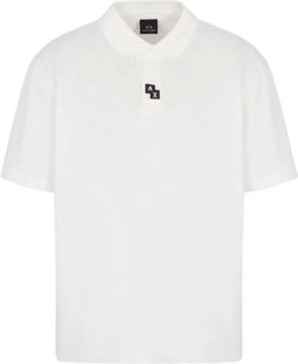 A|X Armani Exchange Hombre, Camisetas, Blanco, Talla: S