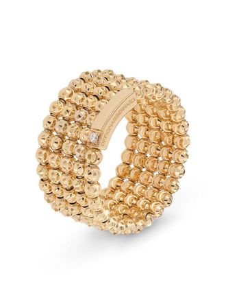 Officina Bernardi Anello Moon in oro giallo 18kt con diamanti