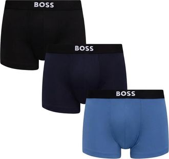 HUGO BOSS Trunk 3P Micro One - Heren - Onderbroek - Veelkleurig - S - Polyester - Ondergoed