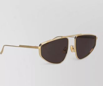 Bottega Veneta metal aviator sunglasses