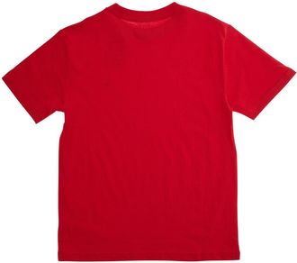 Polo Ralph Lauren Boys Crew Neck T-Shirt Red Cotton T-Shirts And Polos