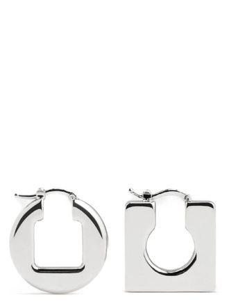 Jacquemus Les Boucles Rond Carré Earrings