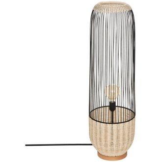 Atmosphera Lampada da terra anea in metallo nero h95cm Atmosphera cr&eacute;ateur dint&eacute;rieur
