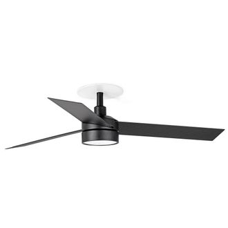 Netlighting Cruiser Recessed 106cm LED Ceiling Fan Matt Black CCT