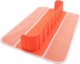 OEM Organizador Protector Contra Salpicaduras Para Ba&ntilde;era - Naranja