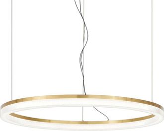 Ideal Lux Crown L&aacute;mpara De Techo Colgante Led Integrada Lat&oacute;n 4300lm 3000k - Ideal Lux