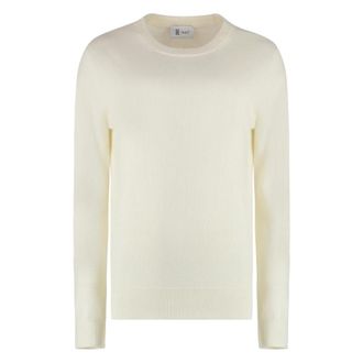 THE (ALPHABET) Cashmere Knitwear, female, Beige, Size: L Cashmere Silk Knit Sweater