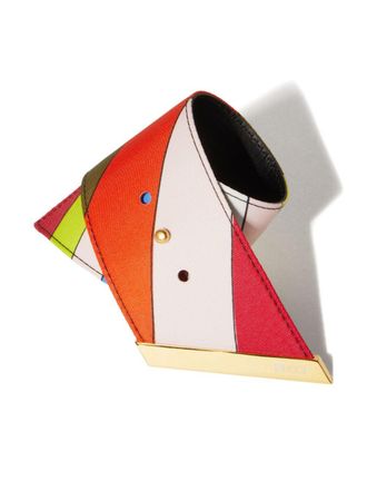 Pucci Bracciale con stampa Iride - Rosso