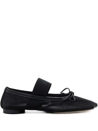 Maison Margiela ballerinas met inzetstukken