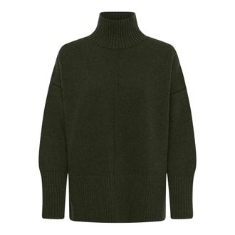 MY ESSENTIAL WARDROBE Antwerpen LW High Neck - - Knitwear - Donna - Verde - XL