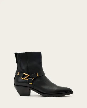 AllSaints Fox Carabiner Leather Boot