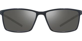 Revo RE 1274 CASPAR Polarized 01GY Mens Sunglasses Black Size 55