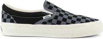 Vans Schoenen, Heren, Grijs, 43 1/2 EU, LX Classic Slip-On 98 Checkerboard