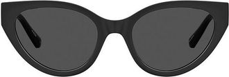 Love Moschino MOL064/S 807/IR Womens Sunglasses Black Size 53