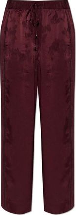 Ganni Donna, Pantaloni, Rosso, S, new