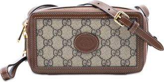 Gucci Pre-owned Gucci GG Supreme Interlocking G Crossbody Ladies ERO0JNKUBMYZD3KX