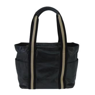 Bally Vintage Leather Leather Tote Bag Bag (Pre-Owned)