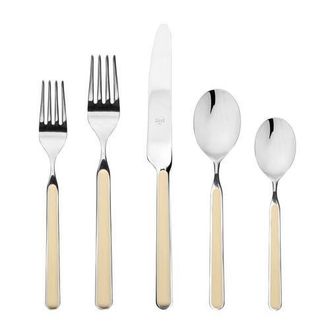 Mepra Fantasia Flatware Set - 5 Pieces in Sesame at Nordstrom