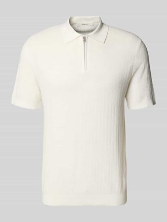 Selected Regular Fit Poloshirt aus reiner Bio-Baumwolle Modell CRAN in Offwhite, Gr&ouml;&szlig;e XXL