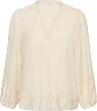 Inwear Mujer, Blusas y Camisas, Beige, Talla: XS