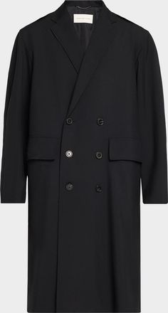Dries Van Noten Men & apos;s Reubens 32 Double-Breasted Mid-Length Overcoat