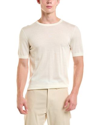 Richard James Classic Wool & Silk-Blend Crewneck T-Shirt