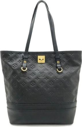 Louis Vuitton Pre-owned Citadin Monogram Empreinte Tote Bag - Dames - Vintage Shopper - Zwart - ONE Size - Leer - Vintage