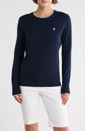 Original Penguin Solid Sweater in Black Iris at Nordstrom Rack, Size X-Large