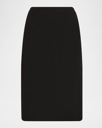 Marni Pleated Godet Pencil Skirt