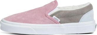 Vans slip-on Pig Suede Sherpa Pink Gray VN0A7Q5DBMG