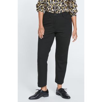 Universal Standard Ponte Cigarette Pants in Black at Nordstrom